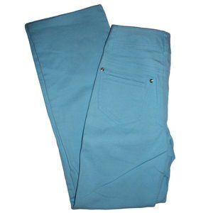 Lilly & Van Blue Cotton Stretch Pants